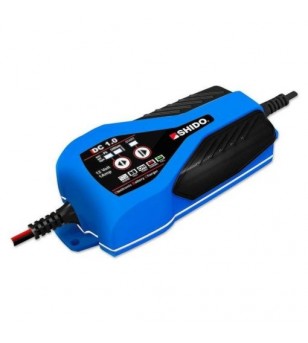 Chargeur de batteries SHIDO DC1 12V 1A lithium-plomb-acide