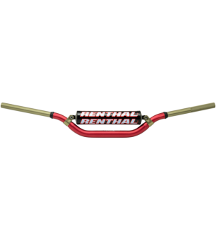 Guidon Renthal Twinwall 997 rouge