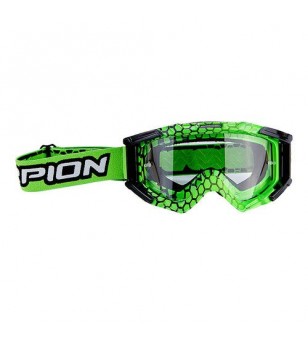 Scorpion lunettes de cross OLD Vert fluo - Noir