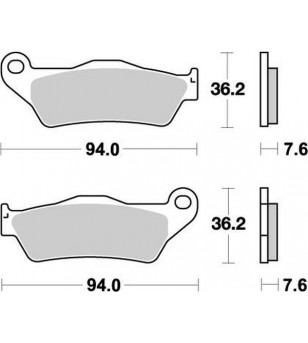 Plaquettes de frein Nitro Ktm/Hva/GasGas/Sherco/Husa