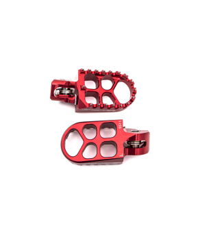 Repose-pieds SCAR Evolution Racing rouge Ktm/Hva/Gas